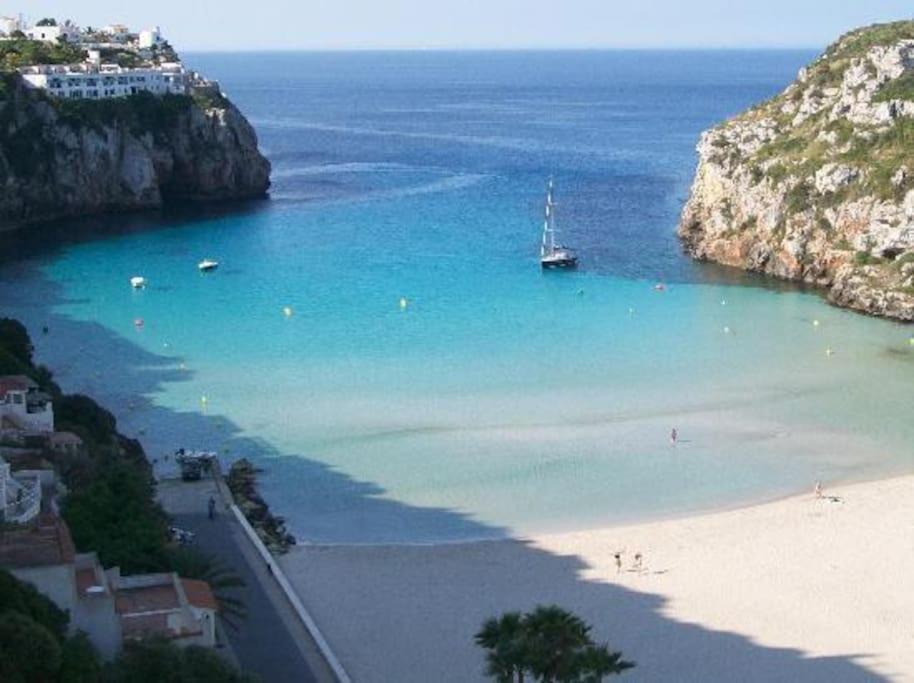 Precioso Apartamento Piscinas Cala En Porter Cala En Porter  Экстерьер фото